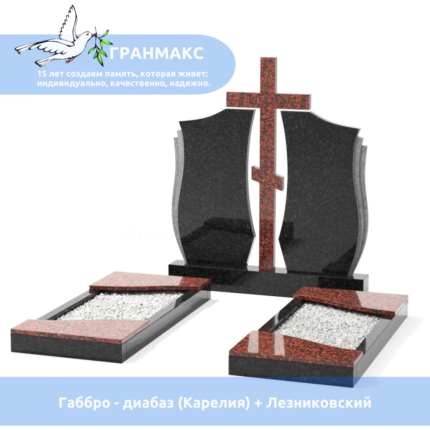 Памятник из гранита "Вера и Наследие"